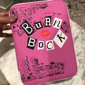 Makeup Brush Organizer - Mean Girls Burn Book